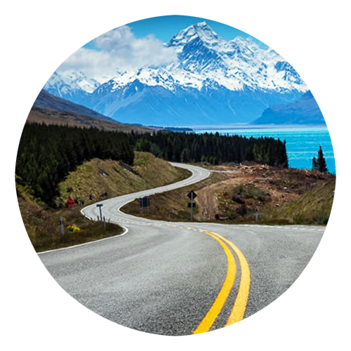 G - Lake Pukaki (500x500), Png Download