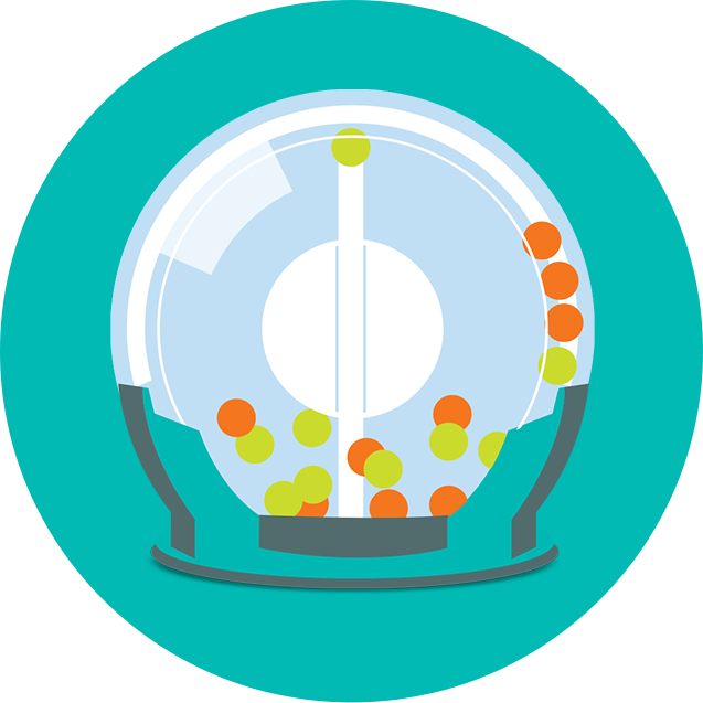 Ball-drop Machine Selecting Numbers - Times Square (637x637), Png Download