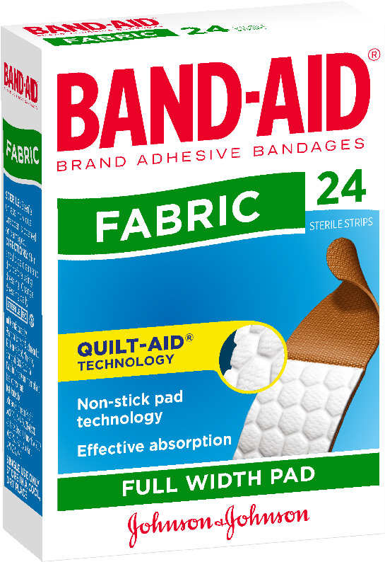 Ba Fabric Strip 24 - Band Aid Tough Strips (800x800), Png Download