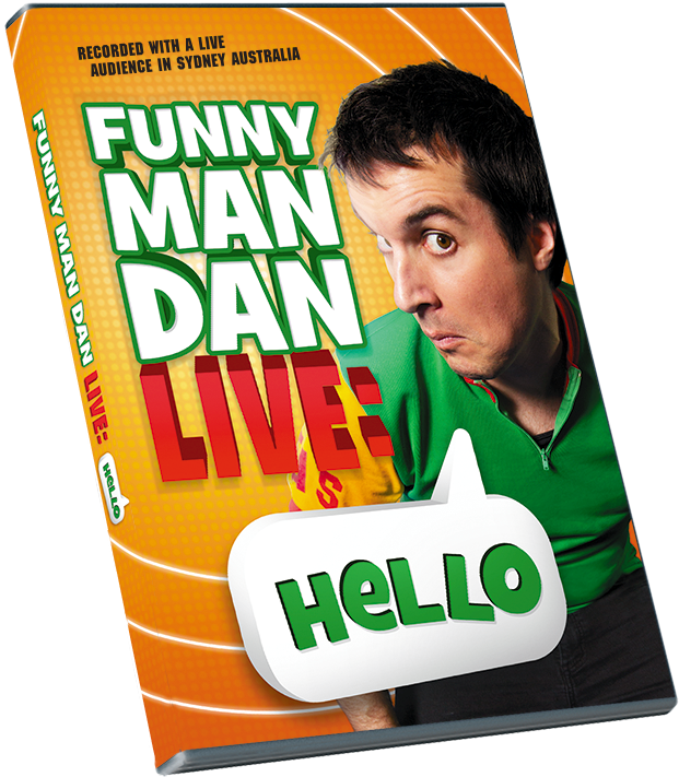 Funny Man Dan Live - Funny Man (750x750), Png Download