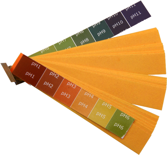 Ph - Acid Test - Litmus Papers - Book Of 20 Strips - Litmus Papers (550x550), Png Download