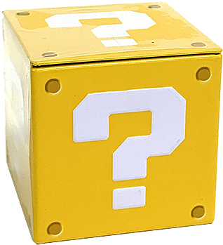 Nintendo Question Mark Box Coin Candies - Nintendo Question Mark Box (500x500), Png Download
