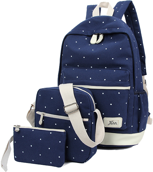 College Students' School Bag - Bag Style School (570x571), Png Download