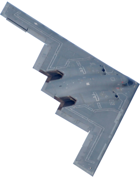 Share This Image - B2 Bomber Transparent Background (474x600), Png Download