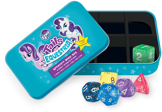 My Little Pony Tails Of Equestria Rpg: Unicorn Dice (551x419), Png Download