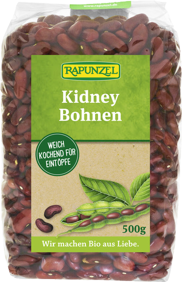 Order Online - Rapunzel Organic Mung Beans, 500g (600x600), Png Download