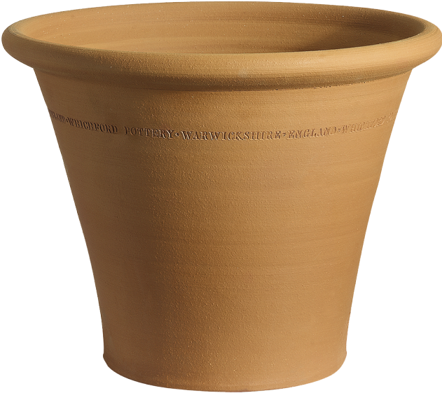 Plain Flowerpot - Terracotta Pot (650x650), Png Download