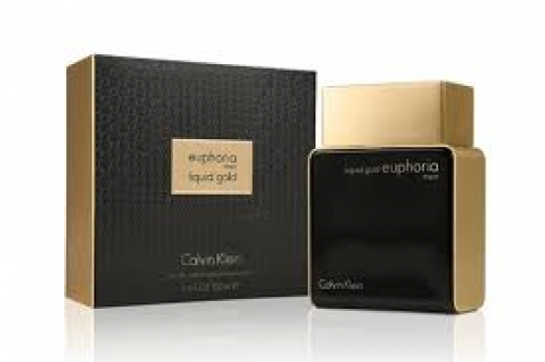 Calvin Klein Liquid Gold Euphoria For Men Eau De Parfum (500x500), Png Download
