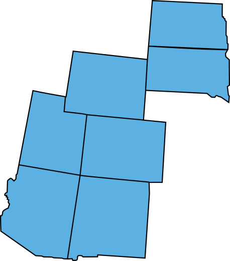 Rocky Mountain Regional Leadership - Rocky Mountains (458x521), Png Download