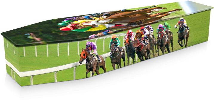 Home Coffins Animals Horse Racing - Horse Racing (800x536), Png Download