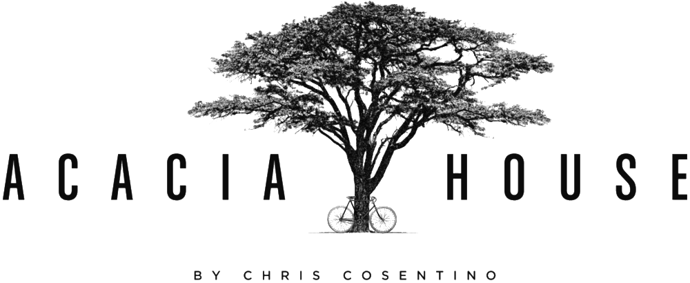 Final Acaciahouse Logo Full 20160810 - Logo Restaurant Tree (1000x410), Png Download