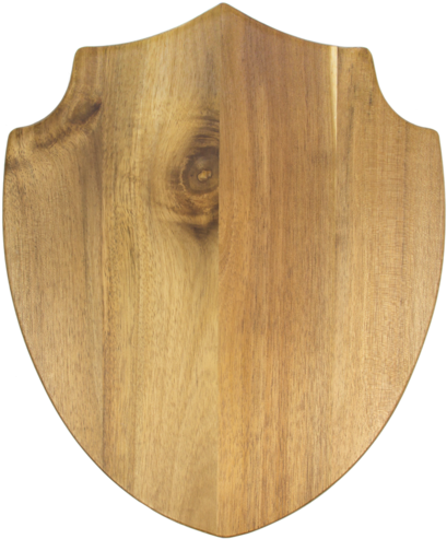 Acacia Wood Shield Cheese Board - Foster & Rye Acacia Wood Shield Cheese Board (425x600), Png Download