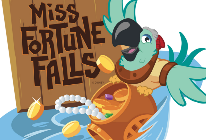 New Attraction Revealed For Disney's Typhoon Lagoon - Miss Fortune Falls Typhoon Lagoon (720x491), Png Download