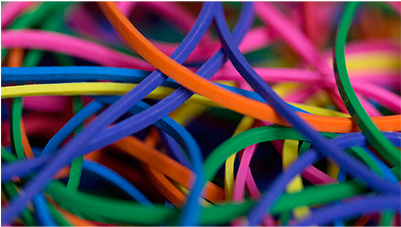 Joe Rindfleisch's Rainbow Rubber Bands - Joe Rindfleisch's Rainbow Rubber Bands (rainbow Pack) (400x400), Png Download