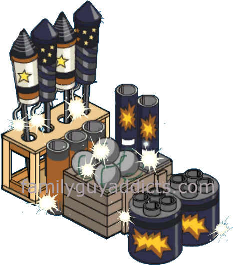 Brilliant Fireworks - Fireworks (485x544), Png Download