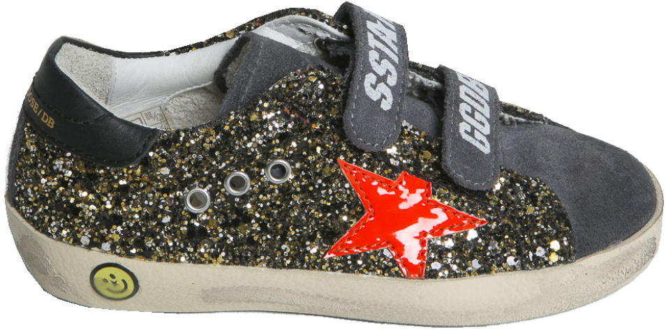 Golden Goose Superstar Old School Glitter - Golden Goose Deluxe Brand (960x720), Png Download