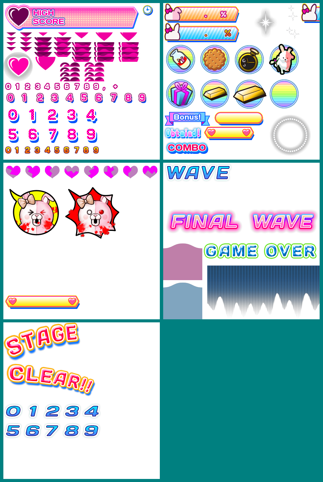 Click For Full Sized Image Hud - Danganronpa 2: Goodbye Despair (1057x1576), Png Download