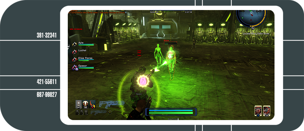 Third-person Action Game Would Feel Immediately Comfortable - Target Lock Game Ui (1000x431), Png Download