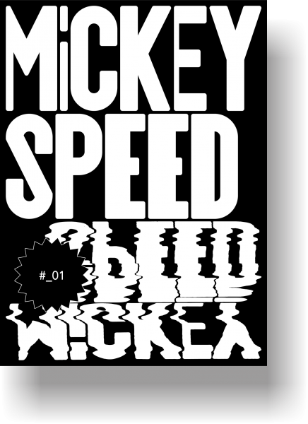 Mickey Speed - Letter (436x600), Png Download