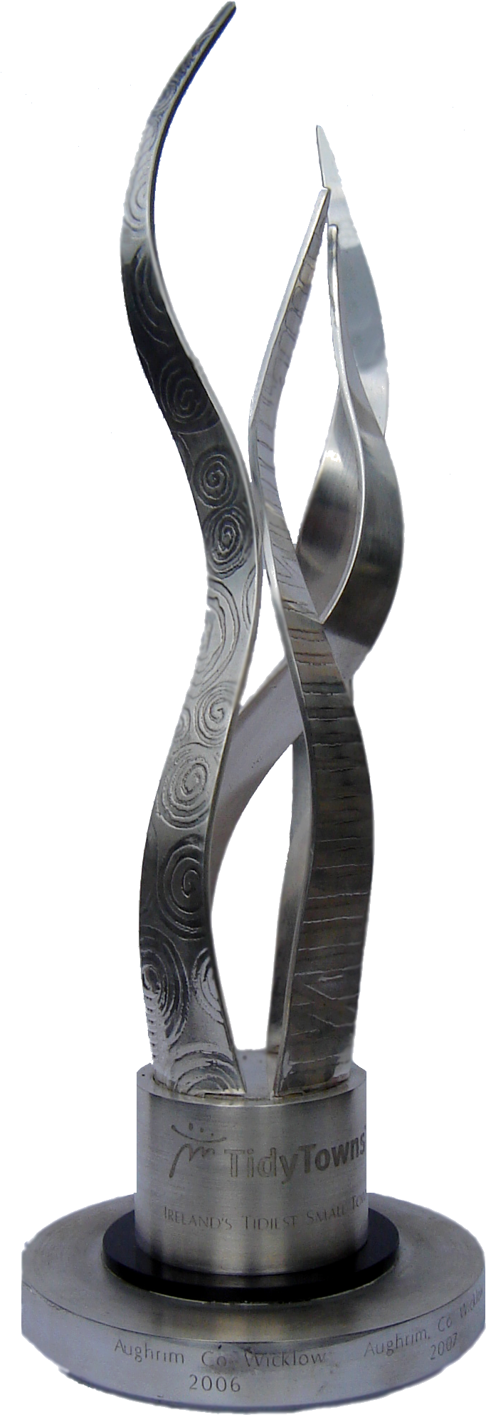 Tidiest - Tidy Towns Trophy (913x2304), Png Download