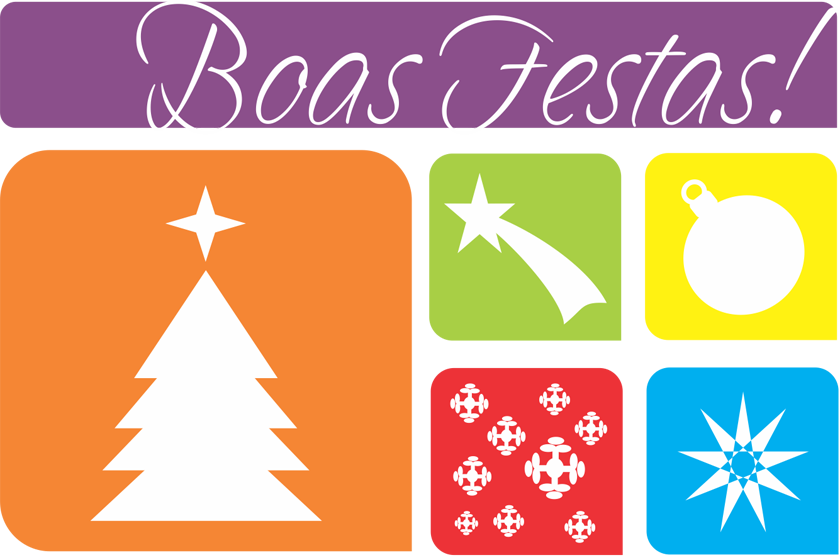 Boas Festas - Christmas Tree (840x560), Png Download
