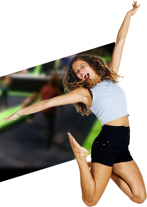 Summer Jump Pass - Girl (481x678), Png Download