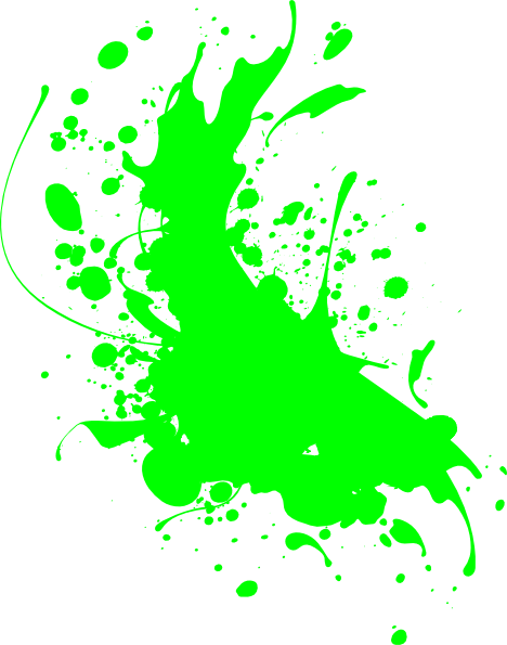 Splat001 Clip Art - Splatter Clip Art (468x595), Png Download