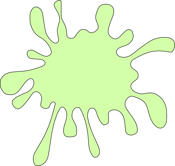 How To Set Use Green Splash Svg Vector - Clip Art (600x568), Png Download