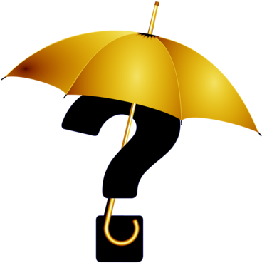 Algunos Consejos Para Evitar Riesgos En Caso De Fuertes - Question Mark Umbrella (640x427), Png Download