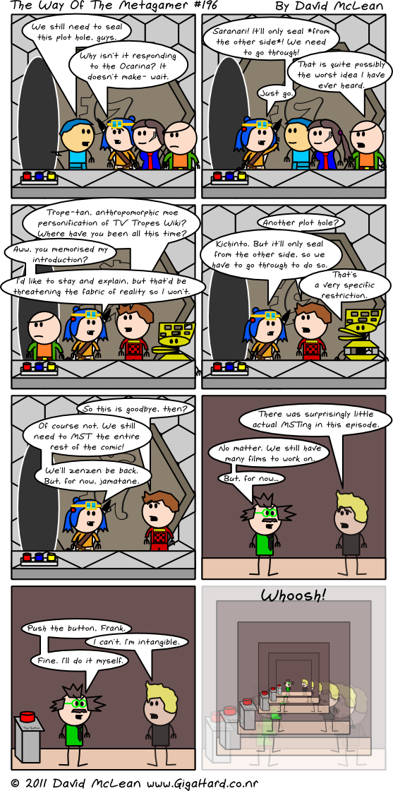 The Storyline Is Over That Means No More Time Travel - Cartoon (557x1120), Png Download