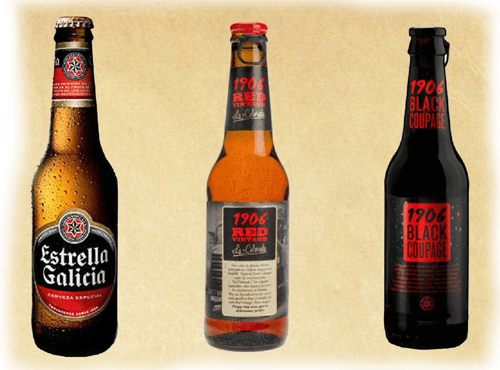 Bottled Bear - Estrella Galicia (1015x752), Png Download