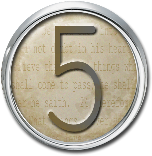 "tan Aged Circles" Png Free Scrapbook Numbers And Symbols - Number (800x800), Png Download