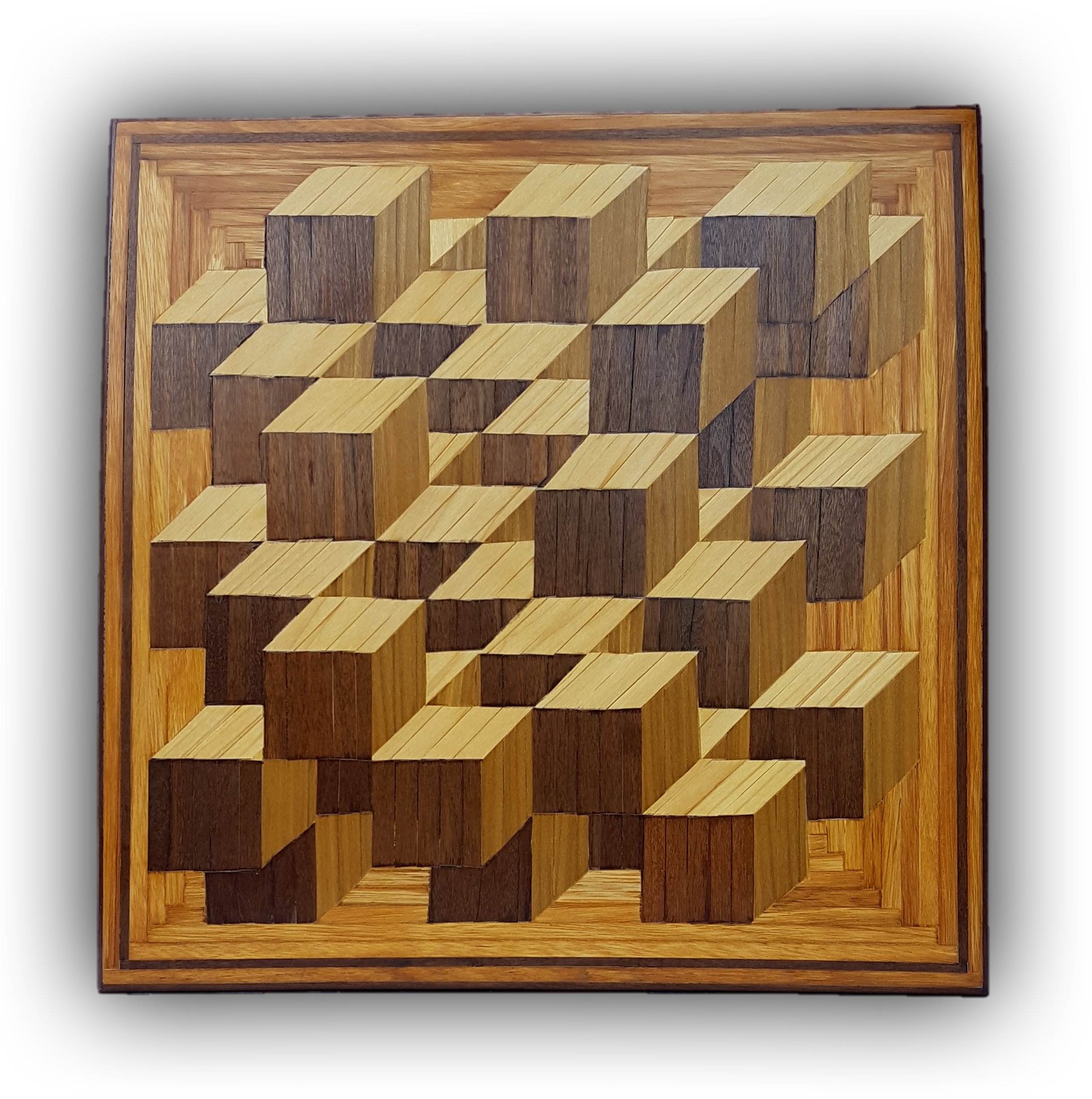 069 Lot Of Cubes - Plywood (2436x2520), Png Download