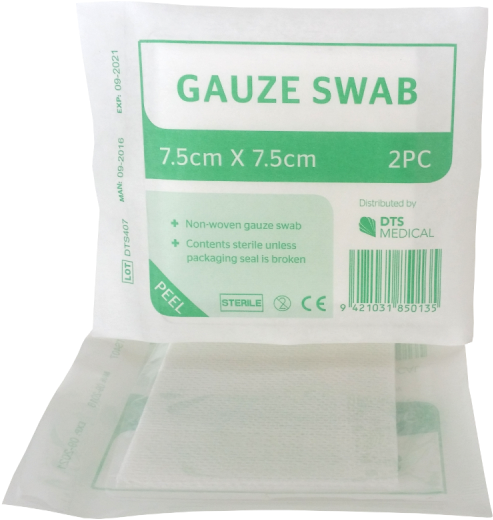 Gauze Swab (600x600), Png Download
