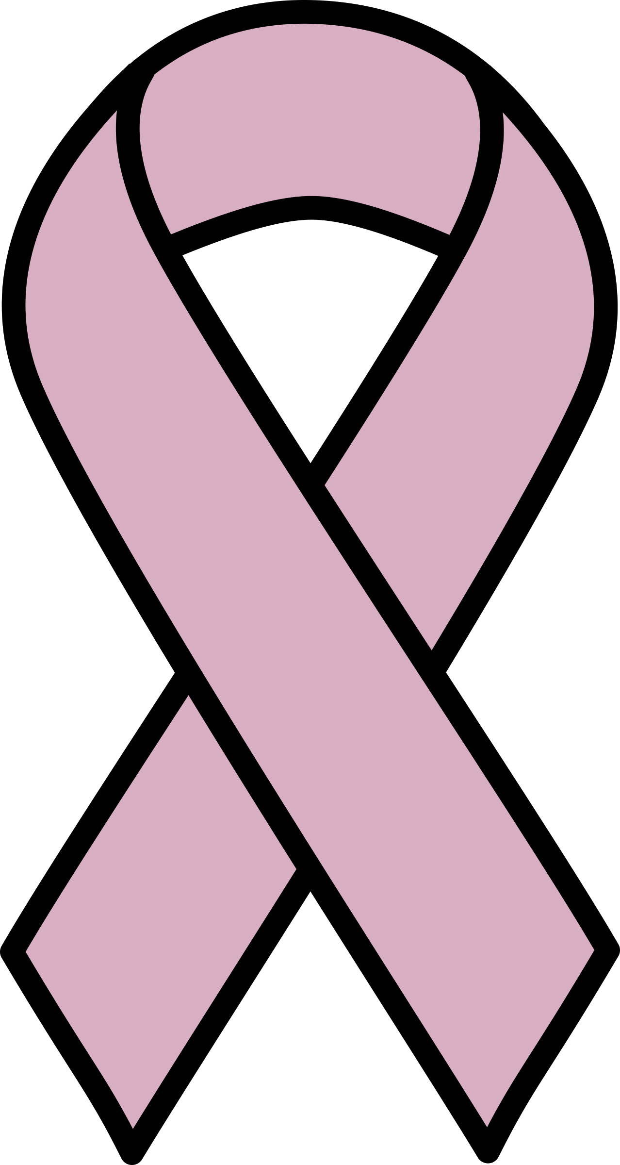 This Free Icons Png Design Of Lavender Ribbon For All (1278x2400), Png Download