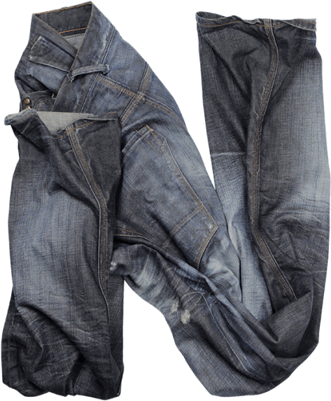 Retro Jeans Font - Pocket (595x595), Png Download