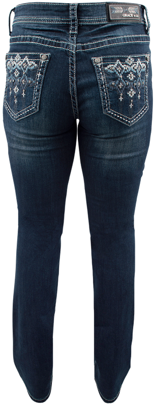 Grace In L - Jeans (544x800), Png Download