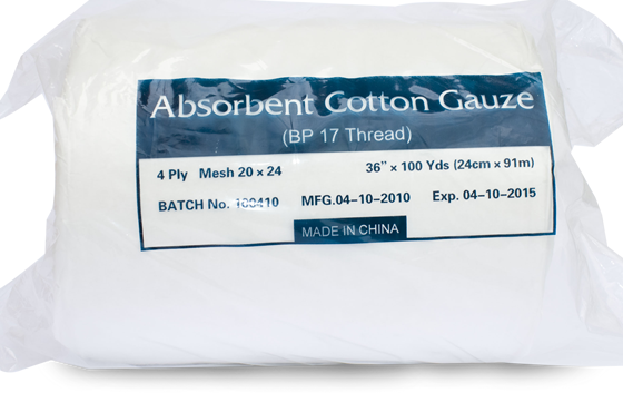 Cotton Gauze - Pharmaceutical Industry (560x353), Png Download