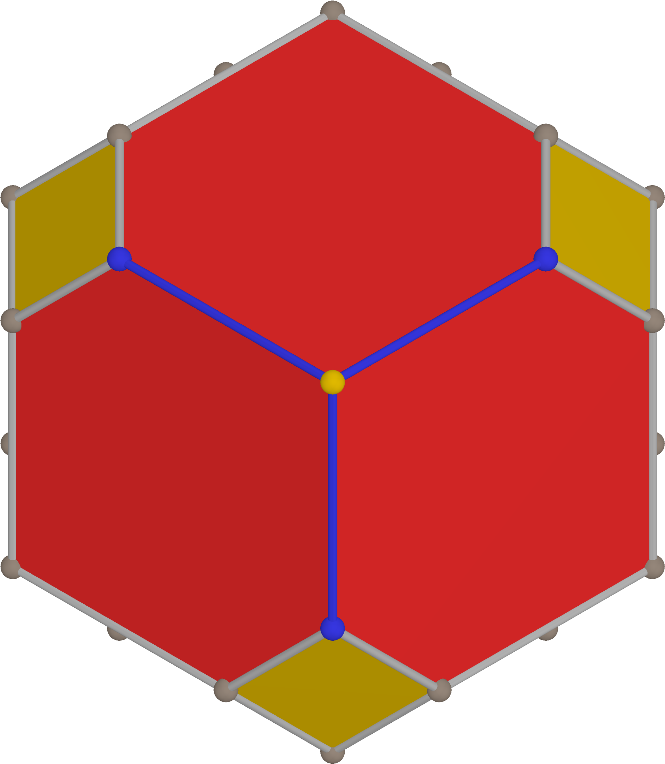 Concertina Cube With Direction Colors - Diagram (2620x2962), Png Download