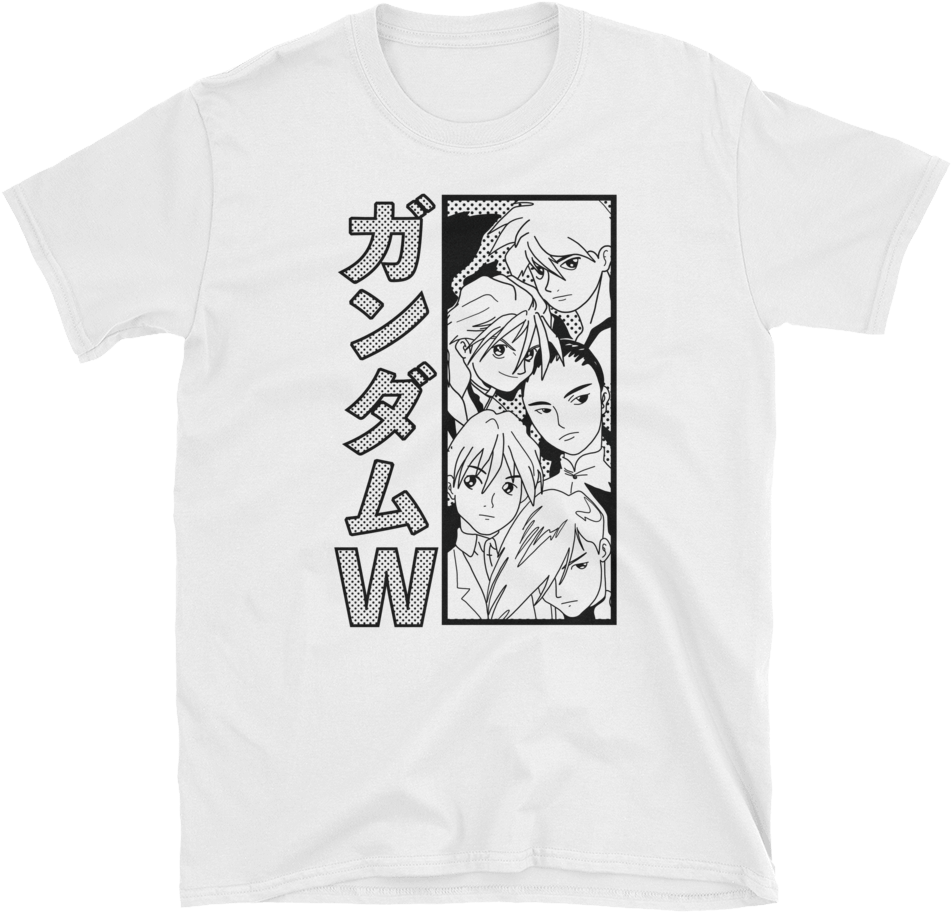 Gundam Wing - Pilots - White - Mobile Suit Gundam Wing (1000x1000), Png Download