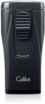 Colibri Monaco Lighter Metallic Black With Triple-jet - Wallet (500x500), Png Download