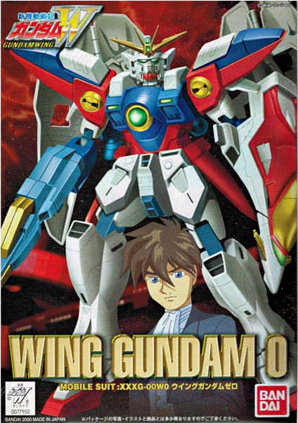 1/144 Wing Gundam-o - Wing Gundam 0 1 144 (600x600), Png Download