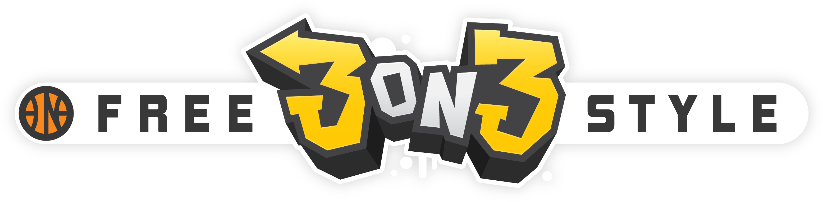 3on3 Freestyle Heading To Ps4 End Of Summer - 3on3 Freestyle Logo (3302x962), Png Download