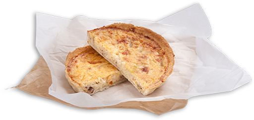 Quiche Lorraine - Potato Bread (520x320), Png Download