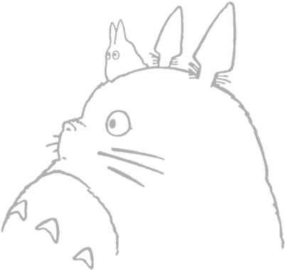 Ghibli, Kawaii, And My Neighbour Totoro Image - Studio Ghibli (500x443), Png Download