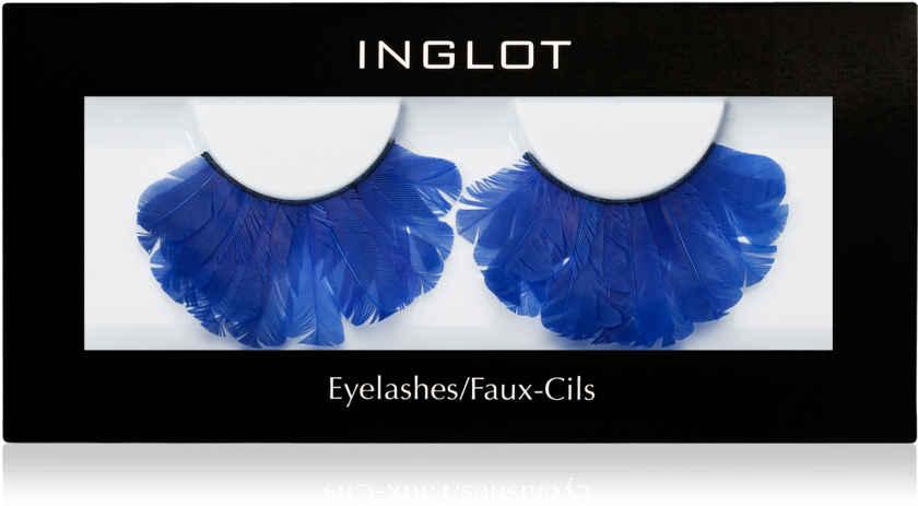 Decorated Feather Eyelashes - Inglot Cosmetics Decorated Feather Eyelashes 37f (900x900), Png Download