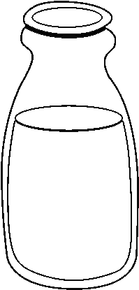 Dibujos Para Colorear De Ida Besides Dibujos Para Colorear - Glass Bottle (600x470), Png Download