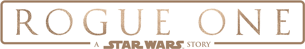 Back In 2015, Upon Hearing The News About A Potential - Star Wars Rogue One Logo Png (1200x262), Png Download