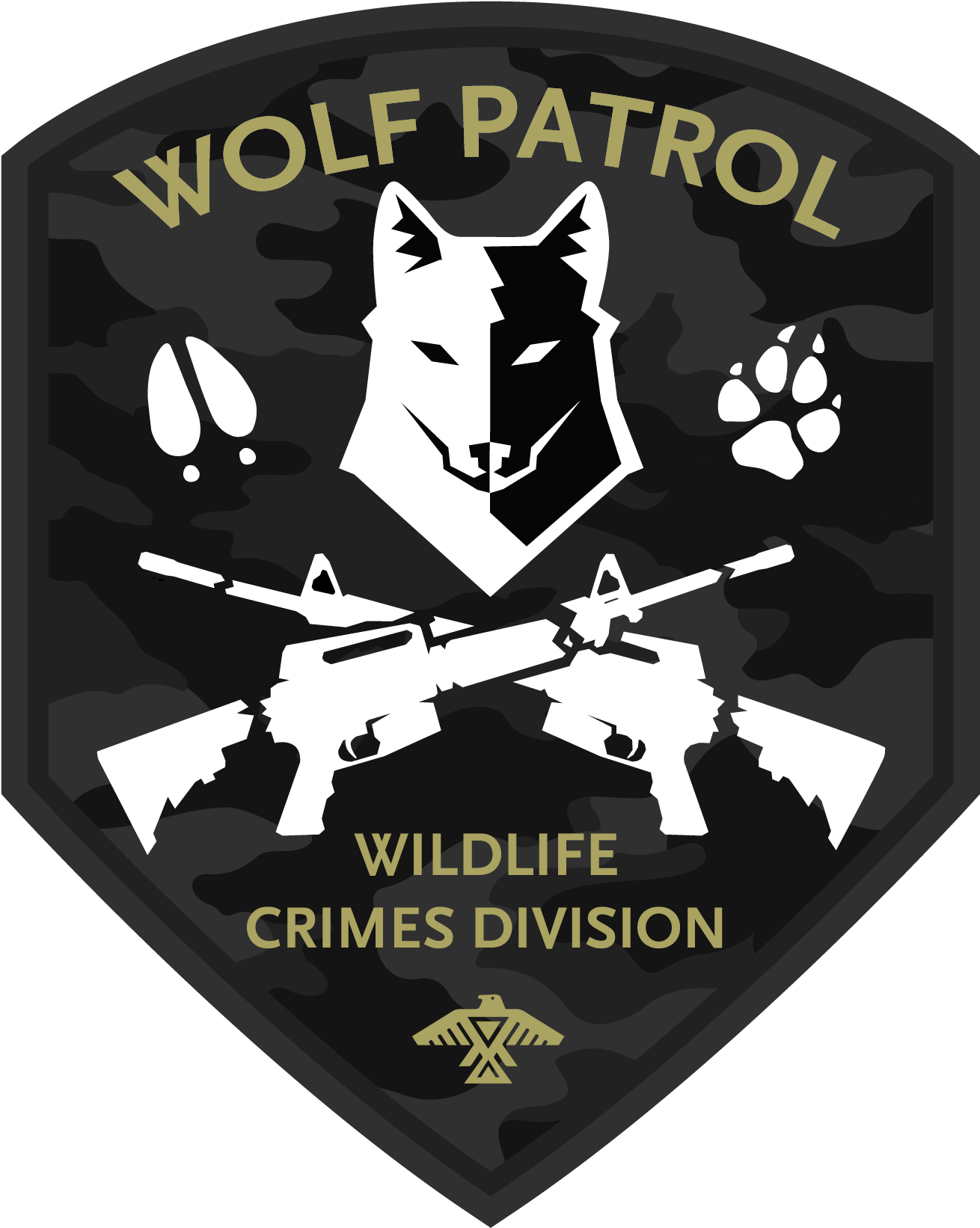 Wplogo - Wolf Patrol Flag (1886x1992), Png Download