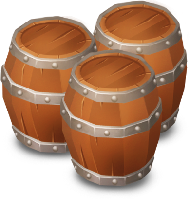 Barrels - Tønner Png (434x434), Png Download
